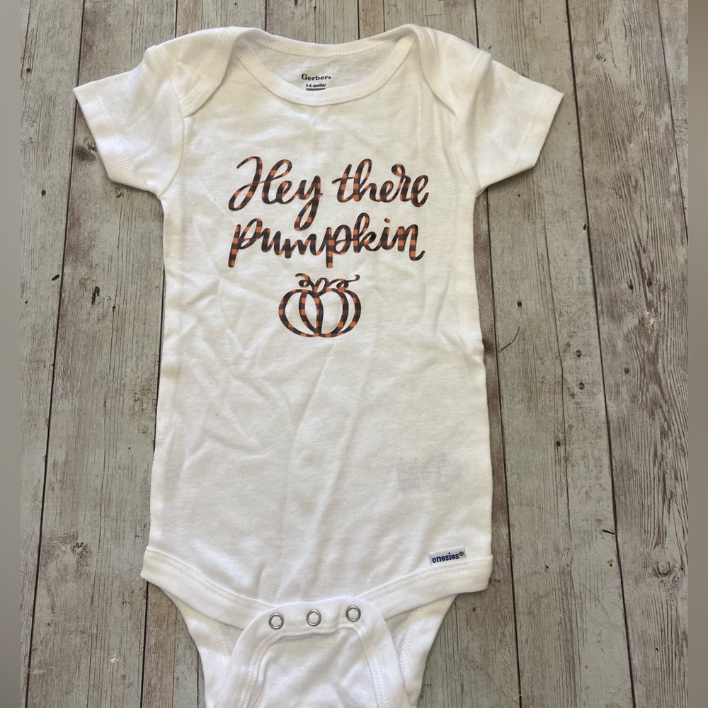 Hey there pumpkin onesie